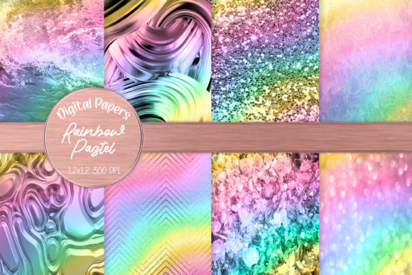 Download Bright and Bold Rainbow Gradient Texture - Bold rainbow Collection