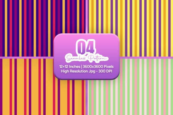 Download Bold Rainbow Stripe Seamless Pattern - Premium Resources